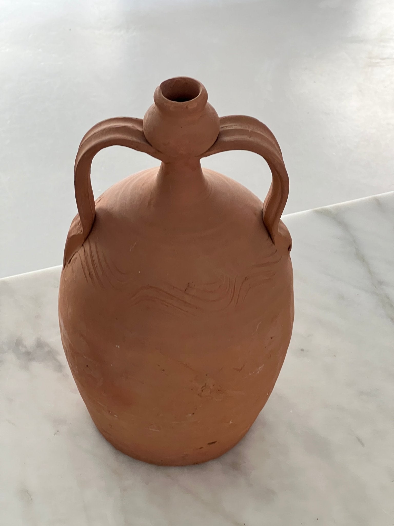 Large terracotta vase - NEROLI