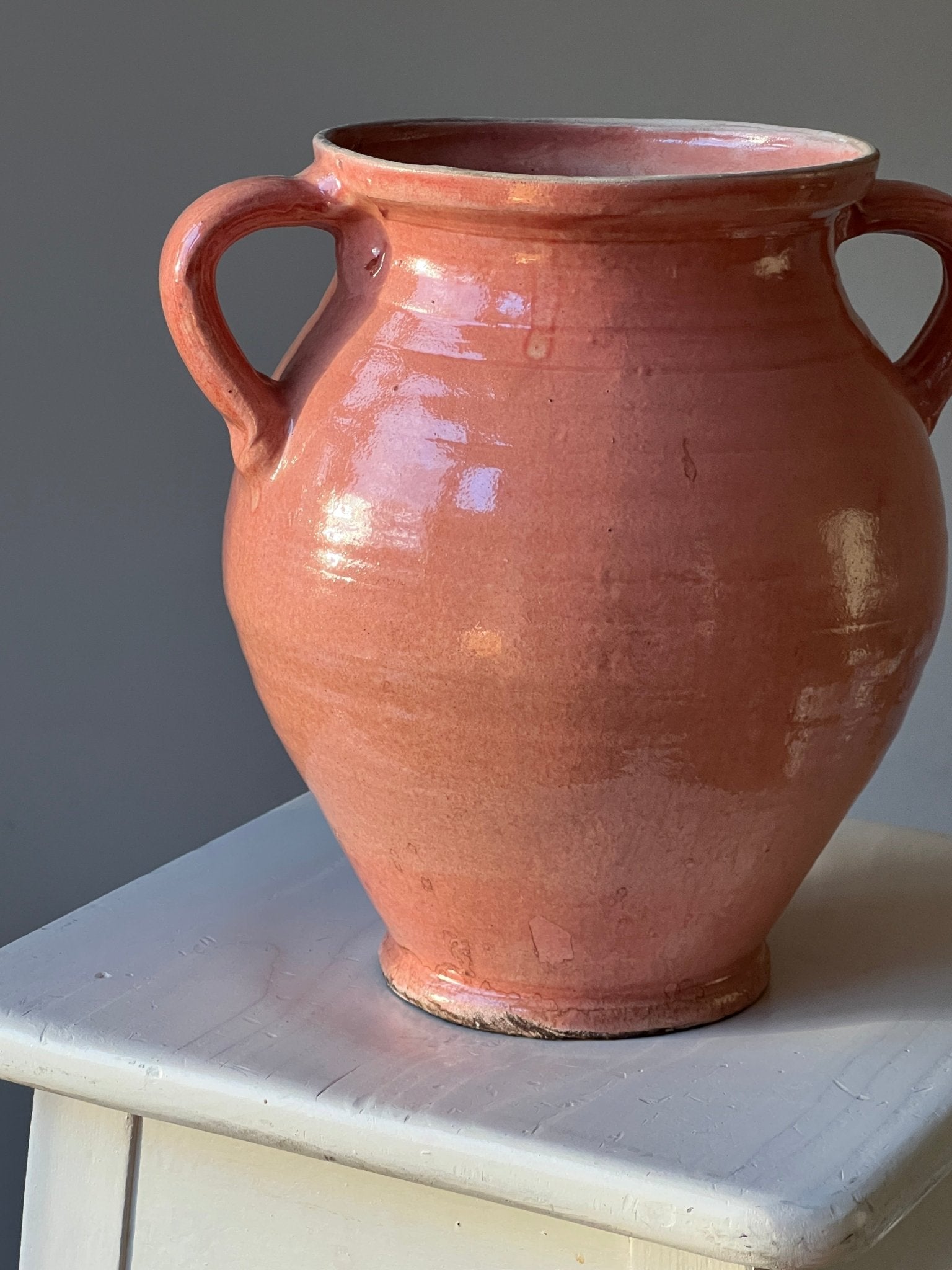 Large terracotta vase - NEROLI