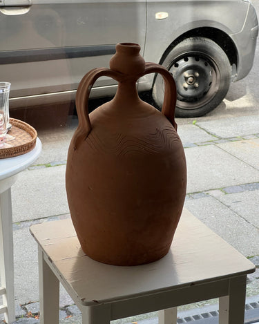Large terracotta vase - NEROLI