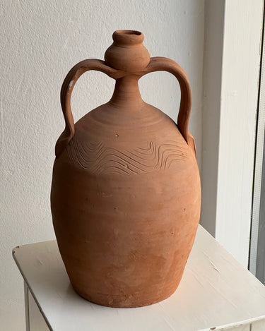 Large terracotta vase - NEROLI