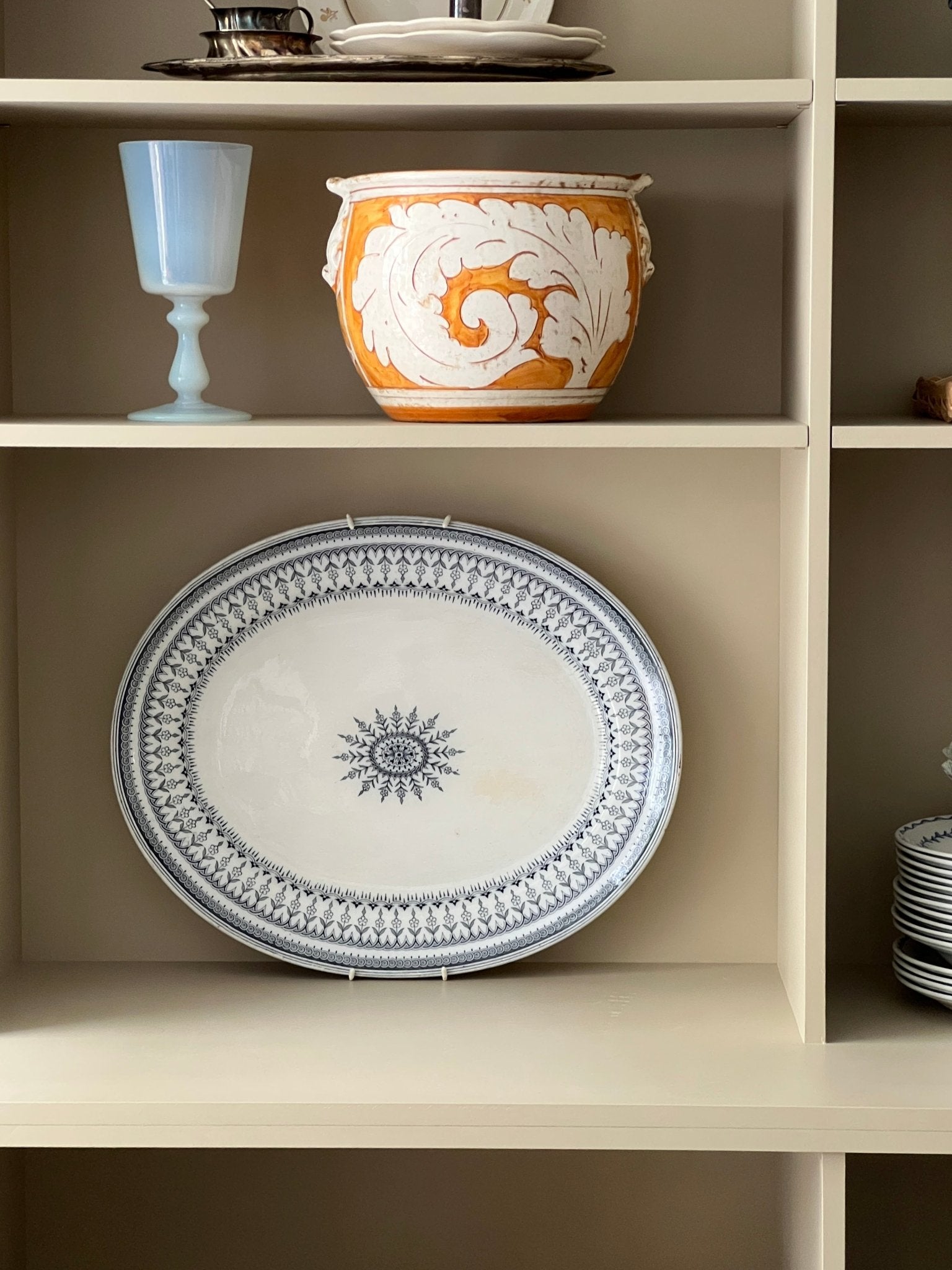 Large wall platter - NEROLI