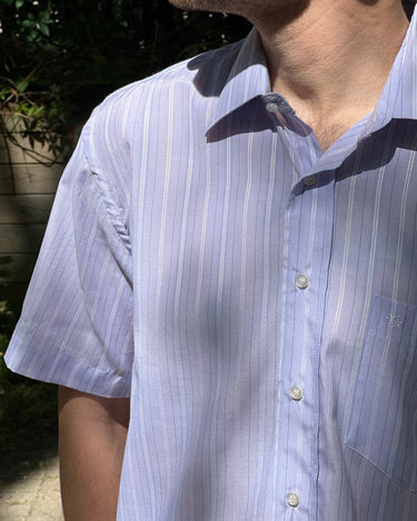 Lavender striped shirt - NEROLI