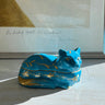Lidded cat jar - NEROLI