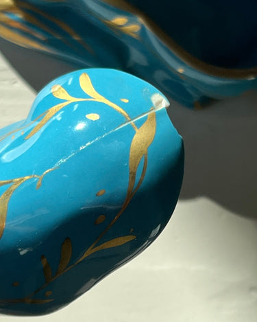 Lidded cat jar - NEROLI
