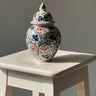 Lidded ceramic vase - NEROLI