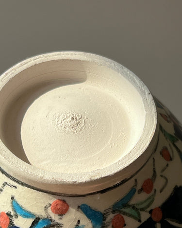 Lidded ceramic vase - NEROLI