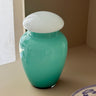 Lidded glass vase - NEROLI