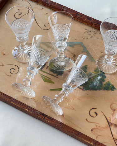 Liqueur glasses (5 pcs) - NEROLI