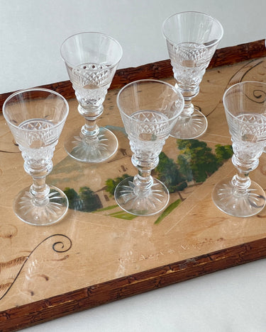 Liqueur glasses (5 pcs) - NEROLI