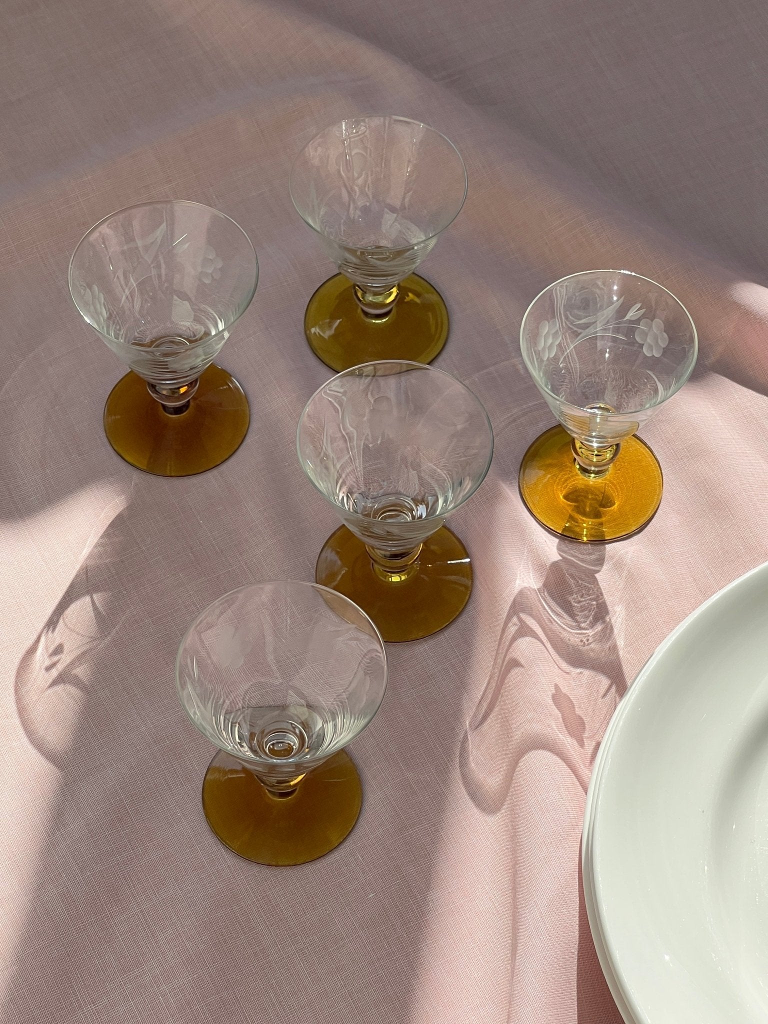 Liquor glasses - NEROLI