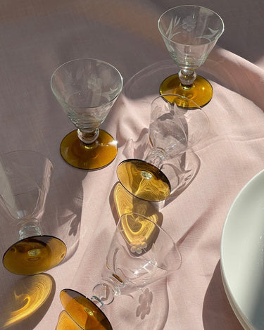 Liquor glasses - NEROLI