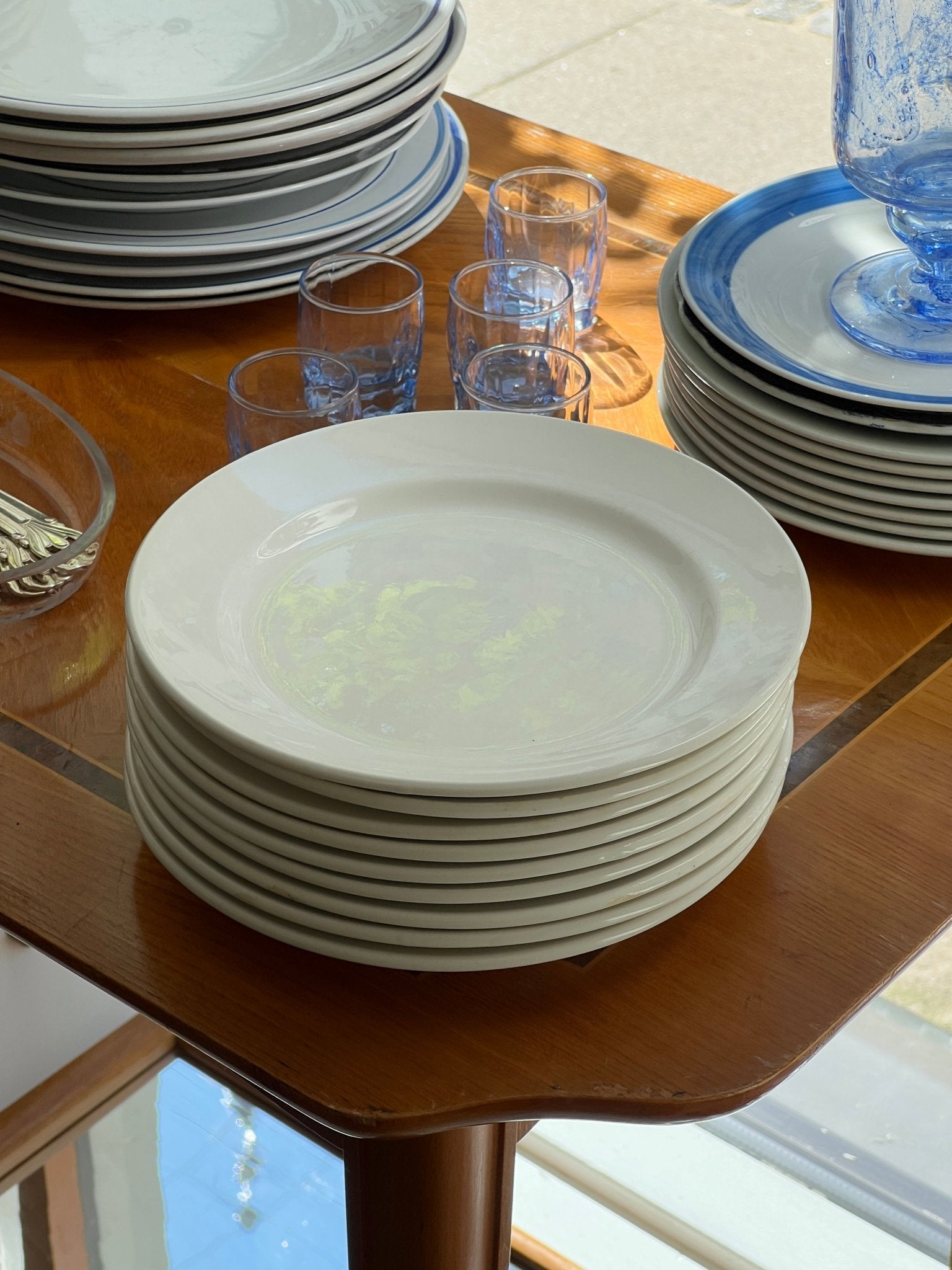 Lunch plates (9 pcs) - NEROLI