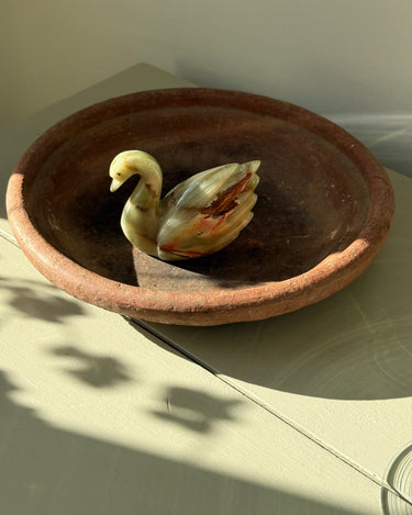 Marble swan - NEROLI