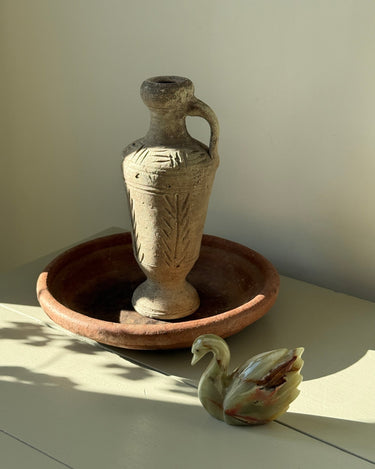 Marble swan - NEROLI