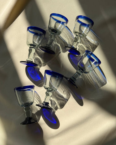 Mexican wine glasses (6 pcs) - NEROLI