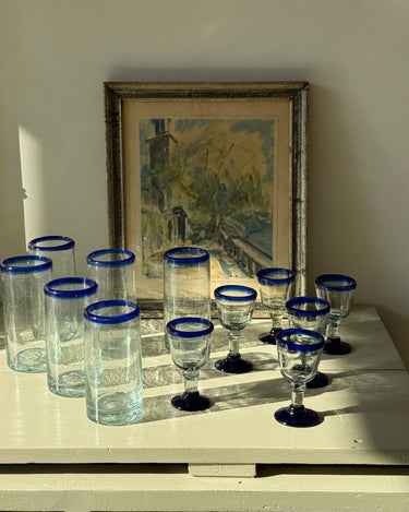 Mexican wine glasses (6 pcs) - NEROLI