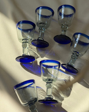 Mexican wine glasses (6 pcs) - NEROLI