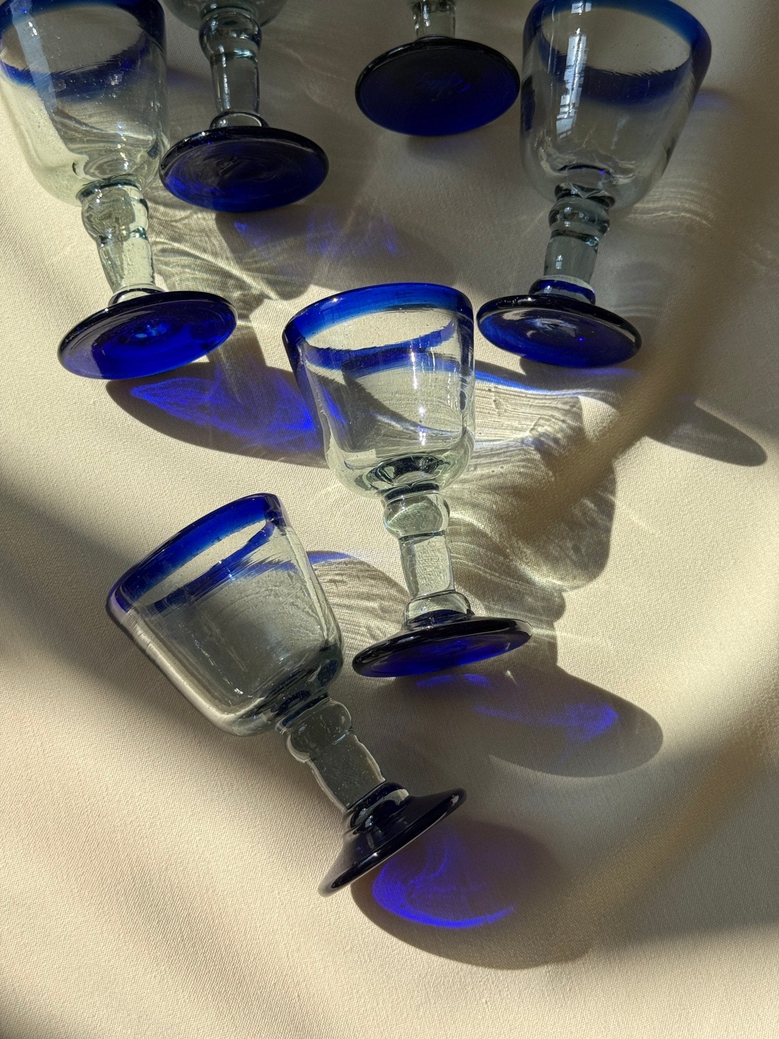 Mexican wine glasses (6 pcs) - NEROLI