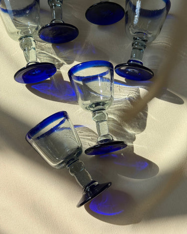 Mexican wine glasses (6 pcs) - NEROLI