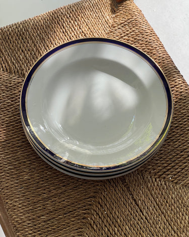 Midnight blue pasta plates (5 pcs) - NEROLI