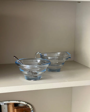 Milk jug and sugar bowl - NEROLI