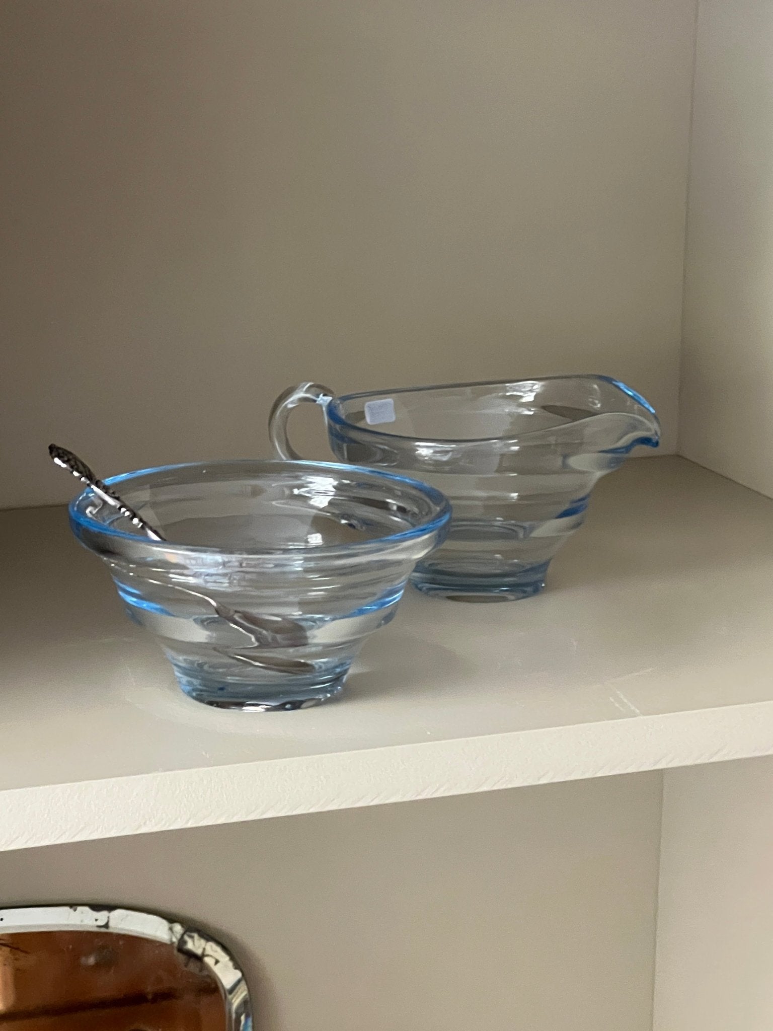 Milk jug and sugar bowl - NEROLI