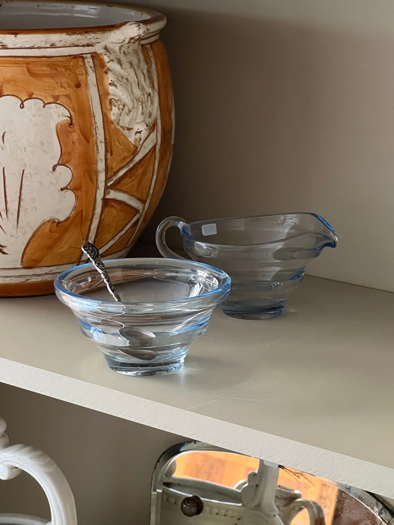 Milk jug and sugar bowl - NEROLI