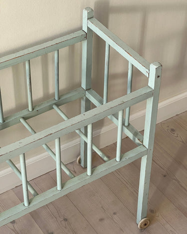 Mint green doll bed - NEROLI