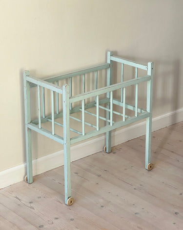 Mint green doll bed - NEROLI
