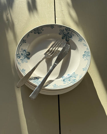 Mint green lunch plates (7 pcs) - NEROLI