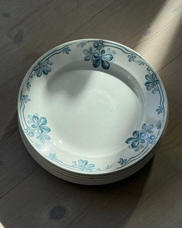 Mint green lunch plates (7 pcs) - NEROLI