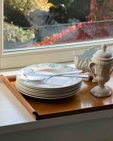 Mint green lunch plates (7 pcs) - NEROLI