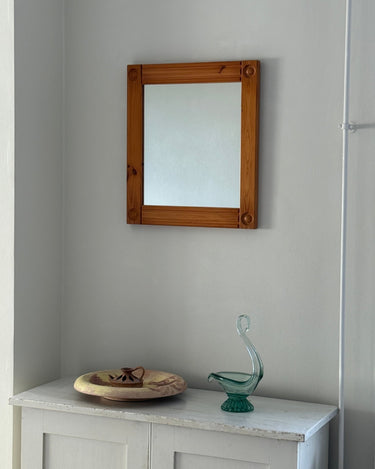 Mirror in solid pine - NEROLI