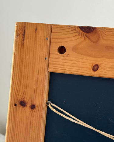 Mirror in solid pine - NEROLI