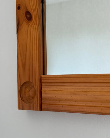 Mirror in solid pine - NEROLI