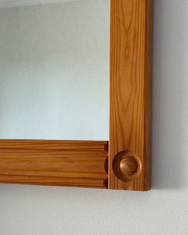 Mirror in solid pine - NEROLI