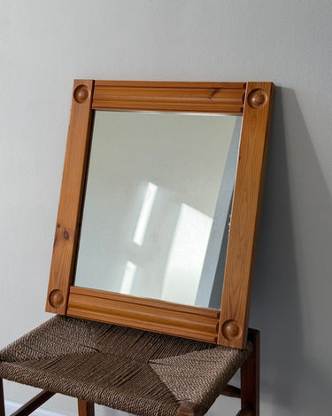 Mirror in solid pine - NEROLI