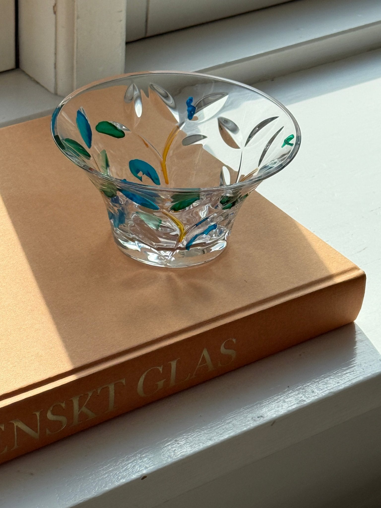 Murano glass bowl - NEROLI