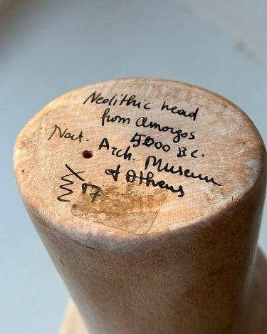 Neolithic sculpted head - NEROLI