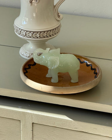 Nephrite jade elephant #1 - NEROLI
