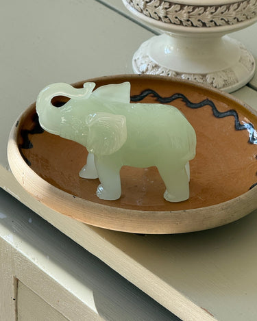 Nephrite jade elephant #1 - NEROLI