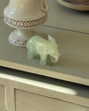 Nephrite jade elephant #2 - NEROLI