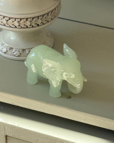 Nephrite jade elephant #2 - NEROLI