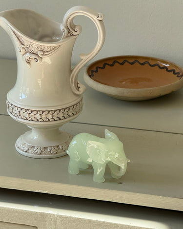 Nephrite jade elephant #2 - NEROLI