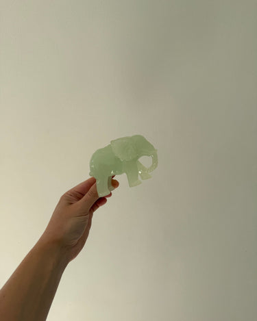 Nephrite jade elephant #2 - NEROLI