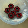 Octagonal candleholders (6 pcs) - NEROLI