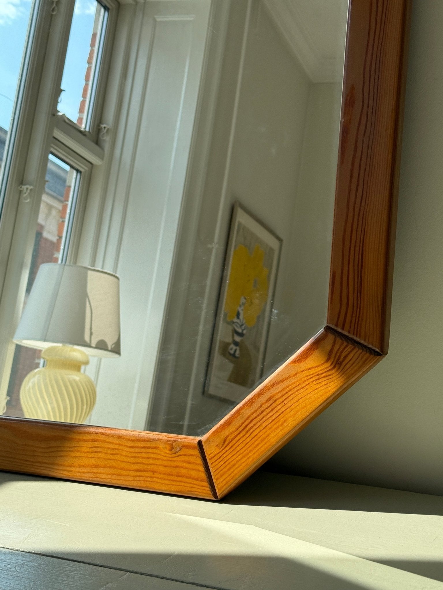 Octagonal mirror - NEROLI