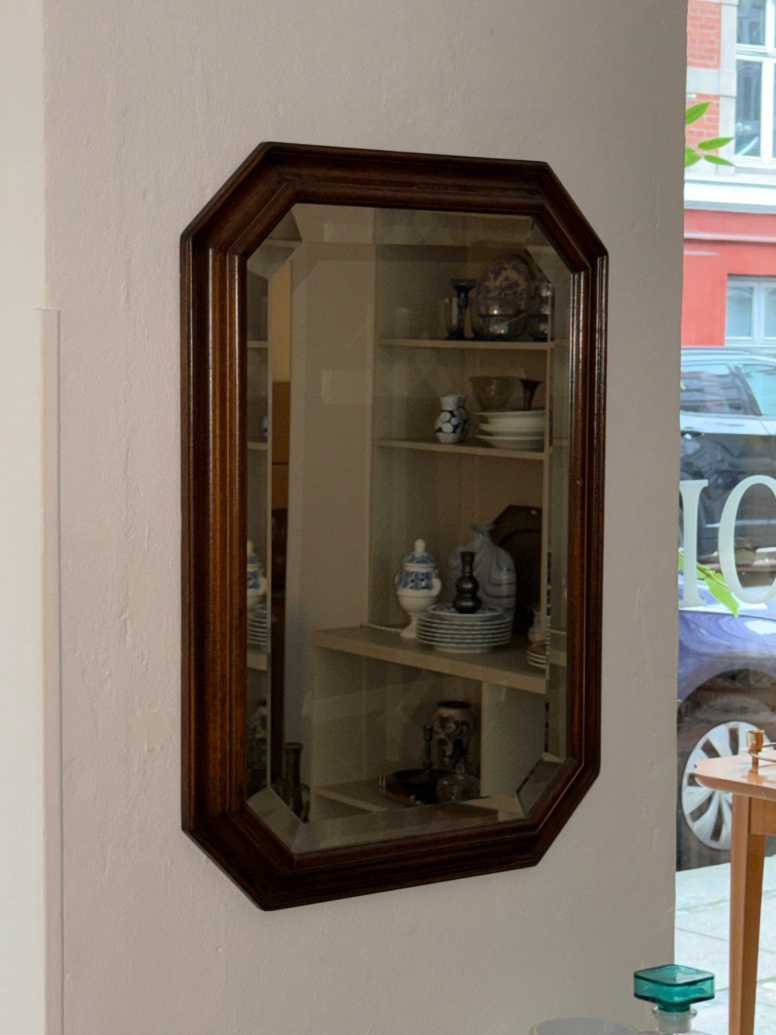 Octagonal mirror - NEROLI