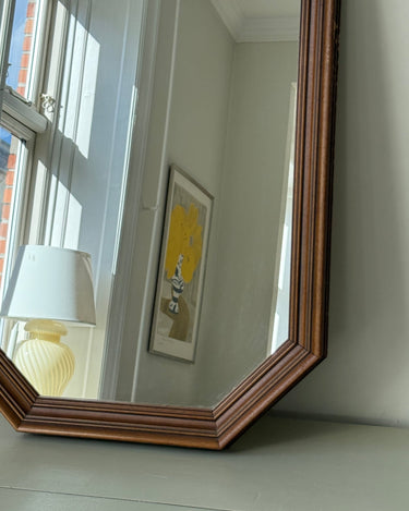 Octagonal mirror - NEROLI