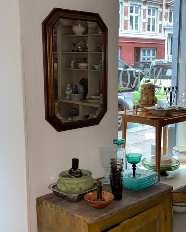 Octagonal mirror - NEROLI